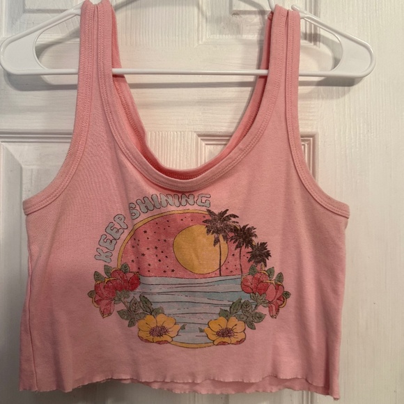 Billabong “Keep Shining” Graphic Tank Top | L - Picture 1 of 3